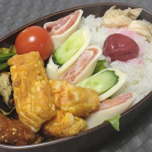 野菜で作ったお弁当