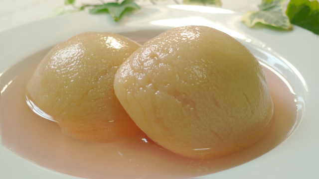 桃コンポート